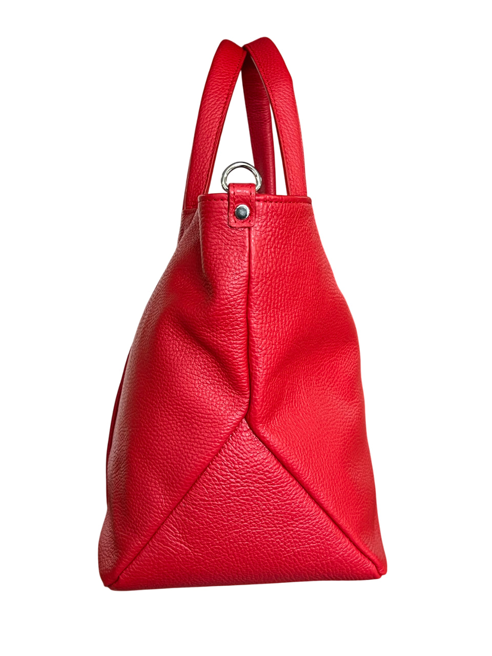 RIPANI borsa donna pelle cervo rossa E291OJ CARLOTTA MADE IN ITALY