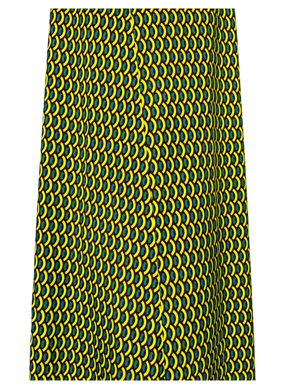 FEELING by JUSTMINE abito donna svasato fantasia marrone/giallo/verde E2736 6106 MADE IN ITALY