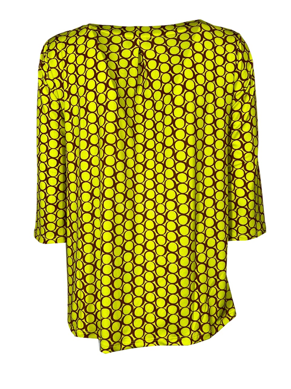 JUSTMINE maglia E2791 1140 1218 giallo/mattone BASIC BLOUSE MADE IN ITALY