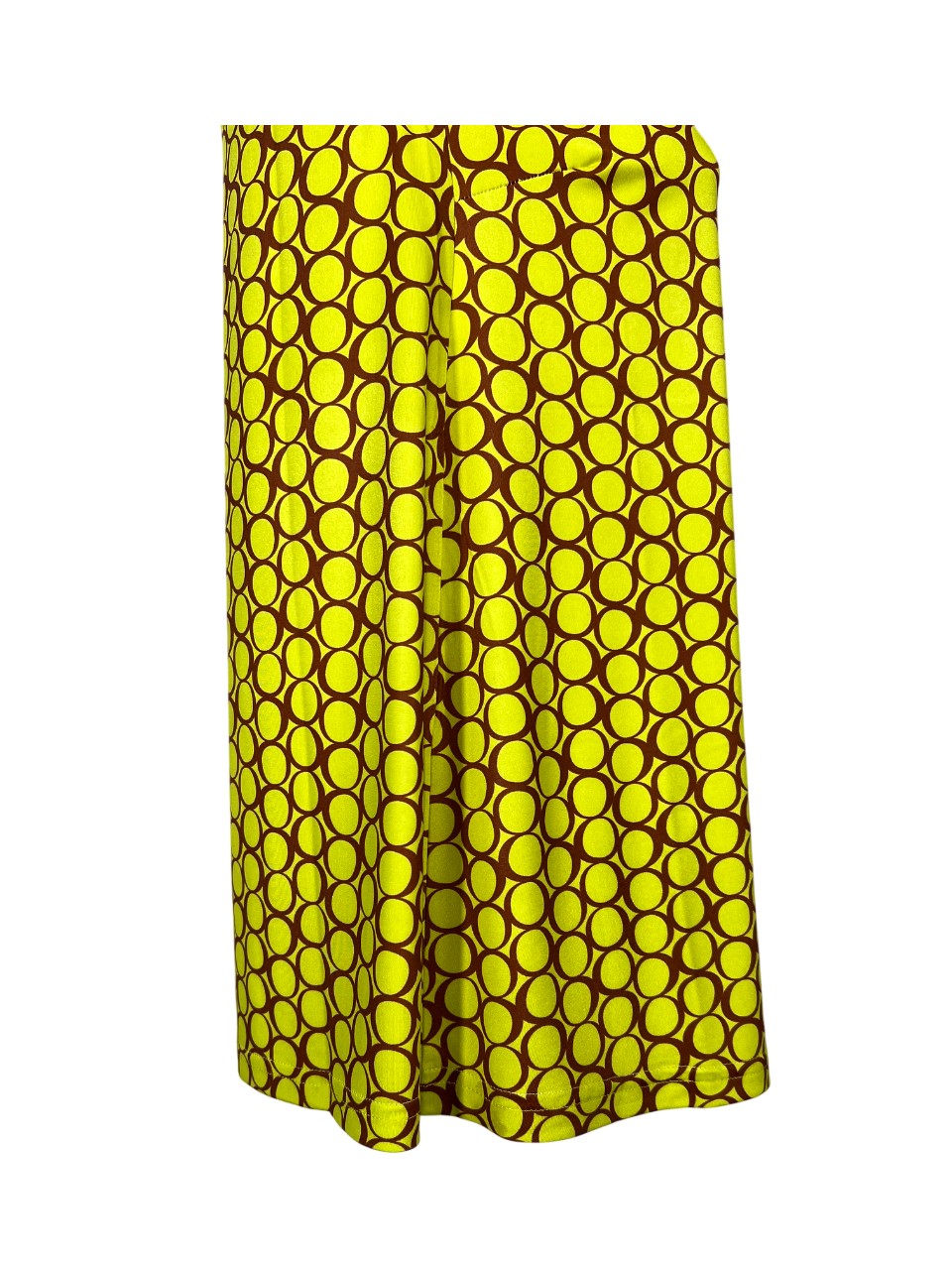 JUSTMINE top donna a trapezio E2714 1140 1218 giallo/mattone BASIC TRAPEZE MADE IN ITALY