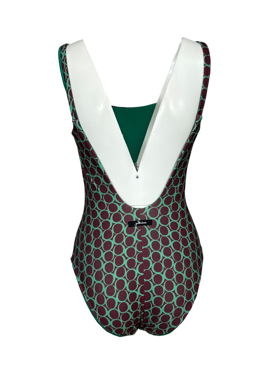 JUSTMINE costume donna intero double-face fantasia bolle A706 1140 MADE IN ITALY