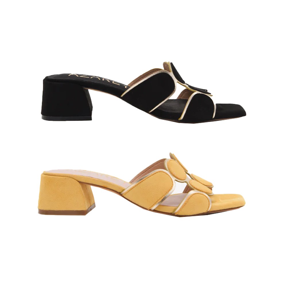 AZAREY sandalo donna ecocamoscio 459J610 MADE IN SPAIN