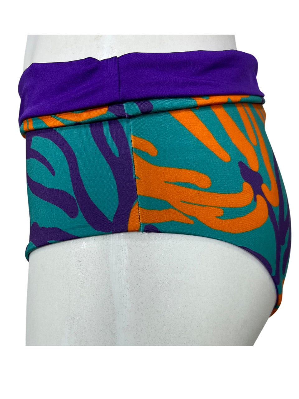 FEELING by JUSTMINE bikini double-face coppa C acqua/arancio/viola B2627C 6102 MADE IN ITALY