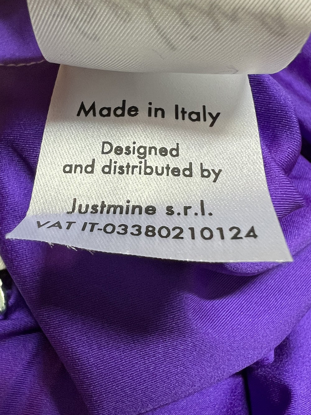 FEELING by JUSTMINE bikini double-face coppa C acqua/arancio/viola B2627C 6102 MADE IN ITALY