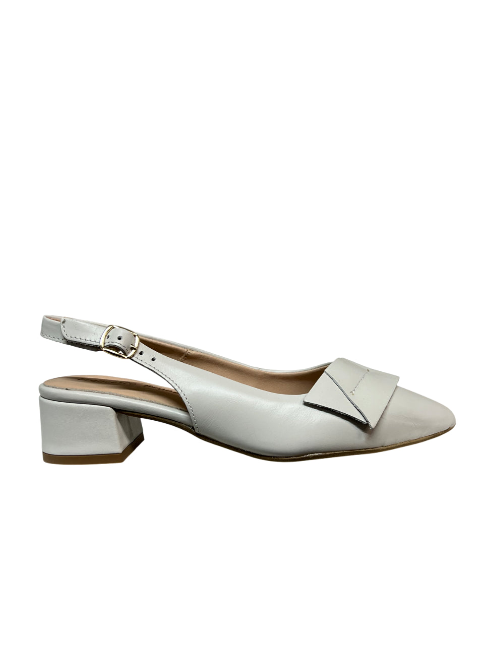 FRANCESCO BRUNELLI slingback donna a punta  5116 100% pelle