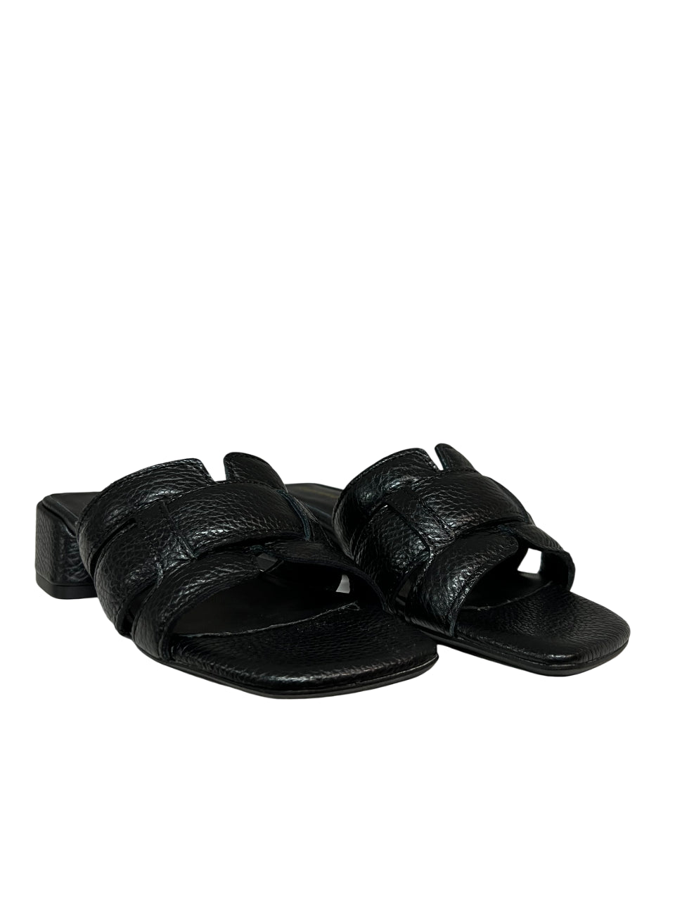 FRANCESCO BRUNELLI sandalo donna aperto dietro 5205 100% pelle