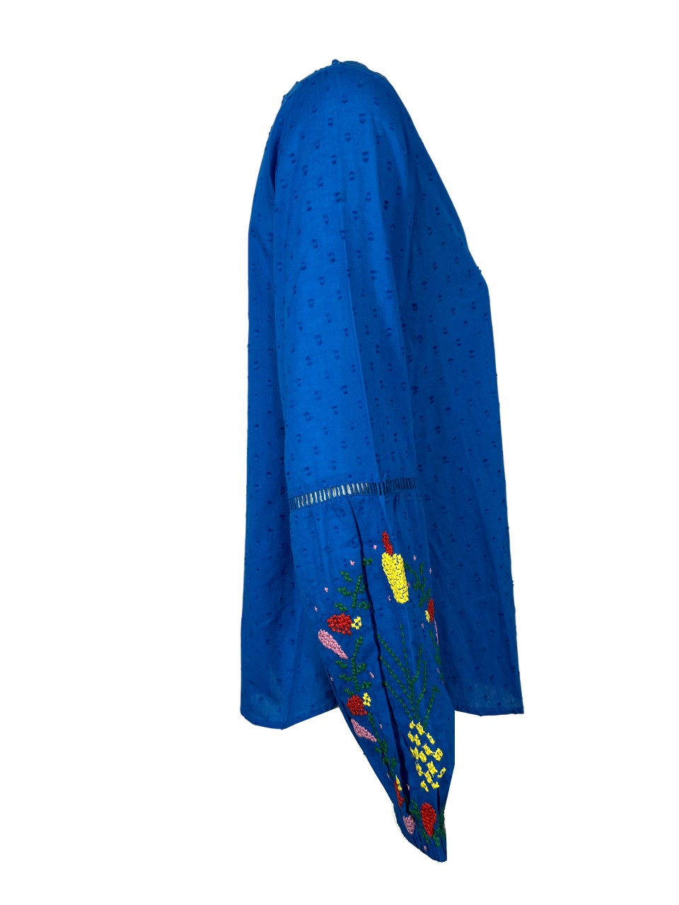 MD’M blusa donna cotone plumetis 2.61.100.04 100% cotone