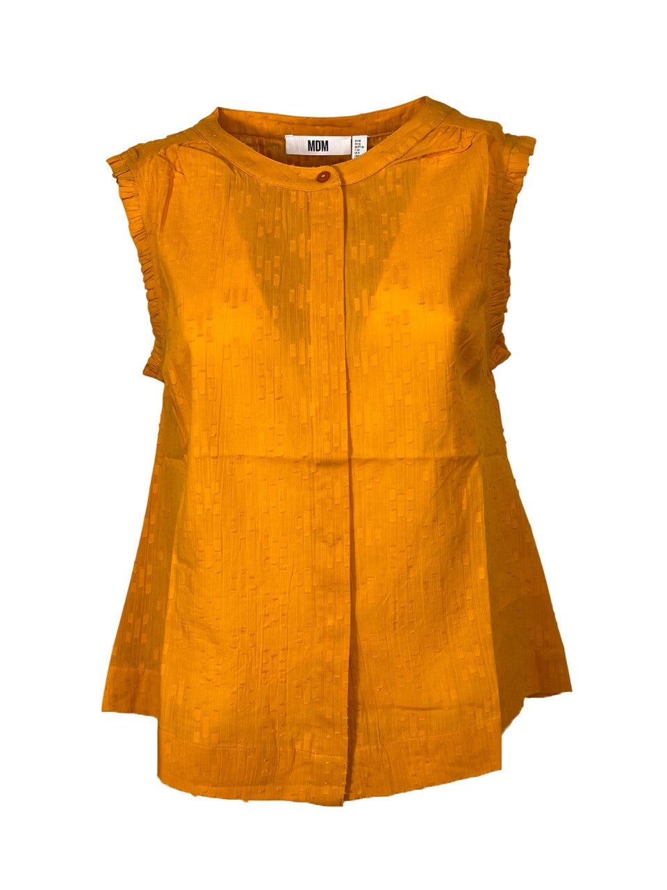 MD’M camicia donna arancio cotone plumetis 2.61.468.45 100% cotone