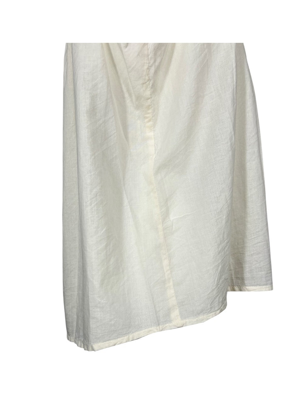 MD’M STUDIO  blusa donna avorio svasata abbottonatura dietro 2.61.065.06 100% cotone