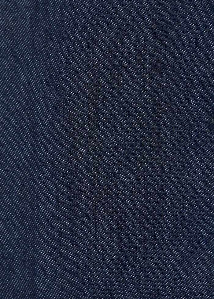 HUMILITY gilet donna jeans blu scuro BEJA -D 100% cotone