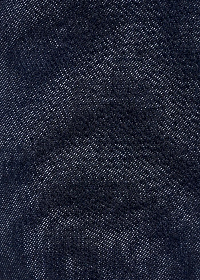 HUMILITY pantalone donna jeans blu scuro  palazzo 7/8 SOPHIO-D 100% cotone