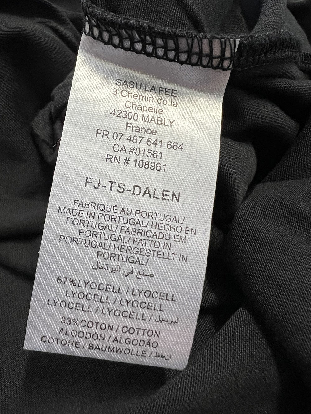 LA FEE MARABOUTEE t-shirt donna DALEN 67% lyocell 33% cotone