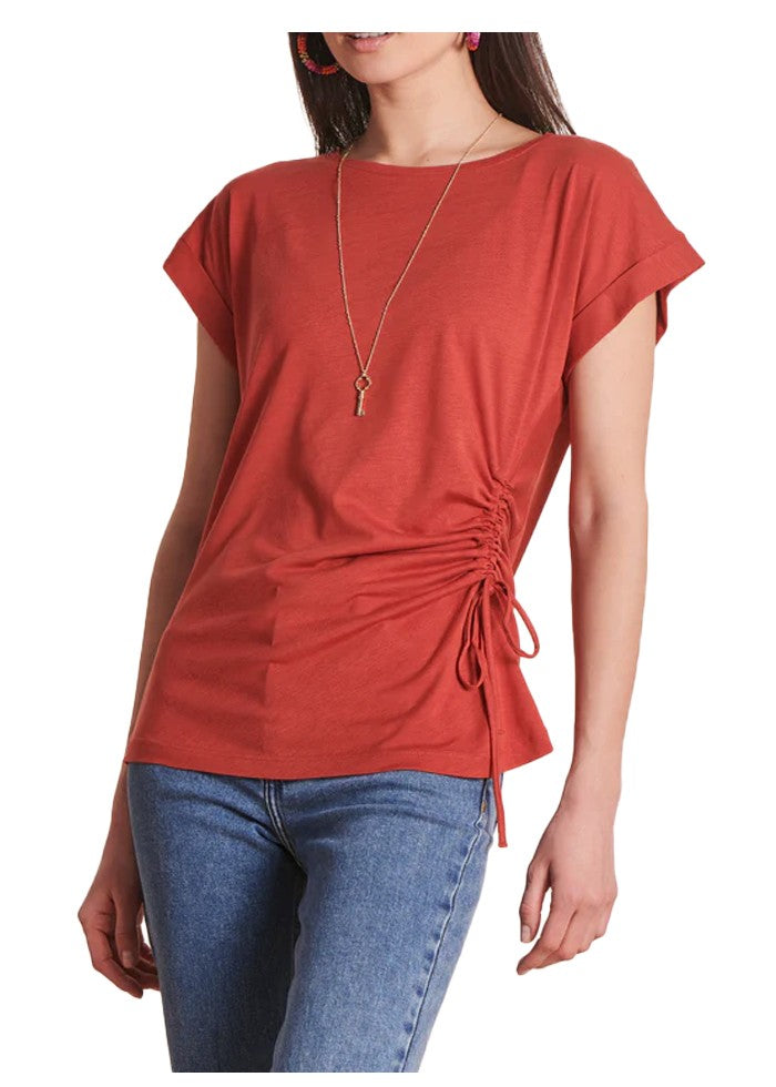 LA FEE MARABOUTEE t-shirt donna DALEN 67% lyocell 33% cotone