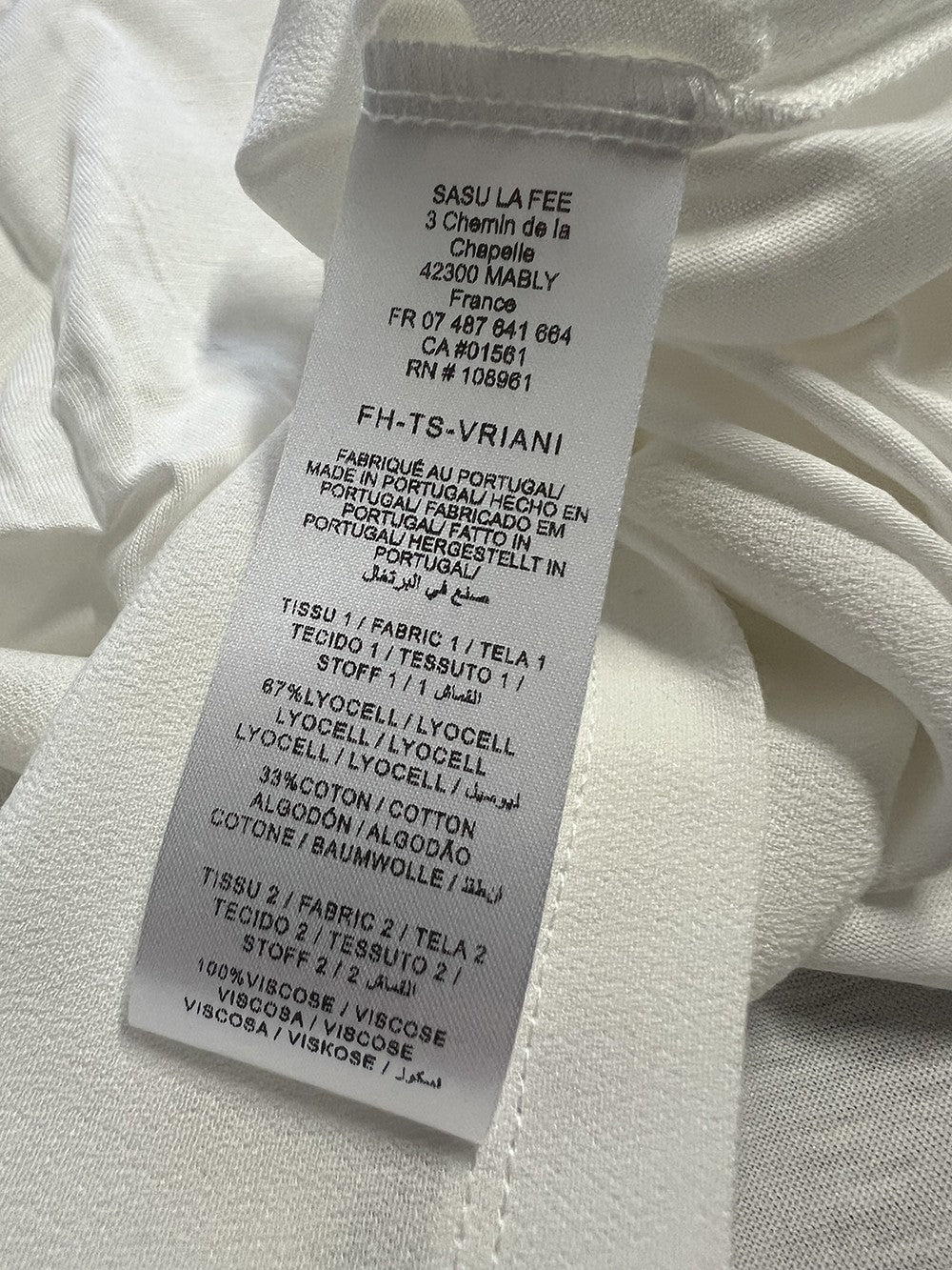 LA FEE MARABOUTEE maglia donna bimateriale VRIANI