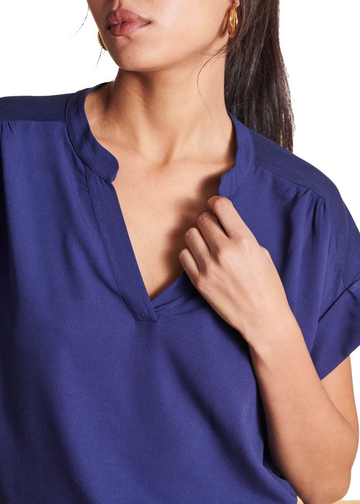 LA FEE MARABOUTEE maglia donna bimateriale VRIANI