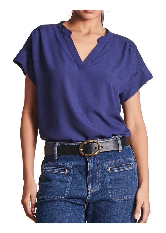 LA FEE MARABOUTEE maglia donna bimateriale VRIANI