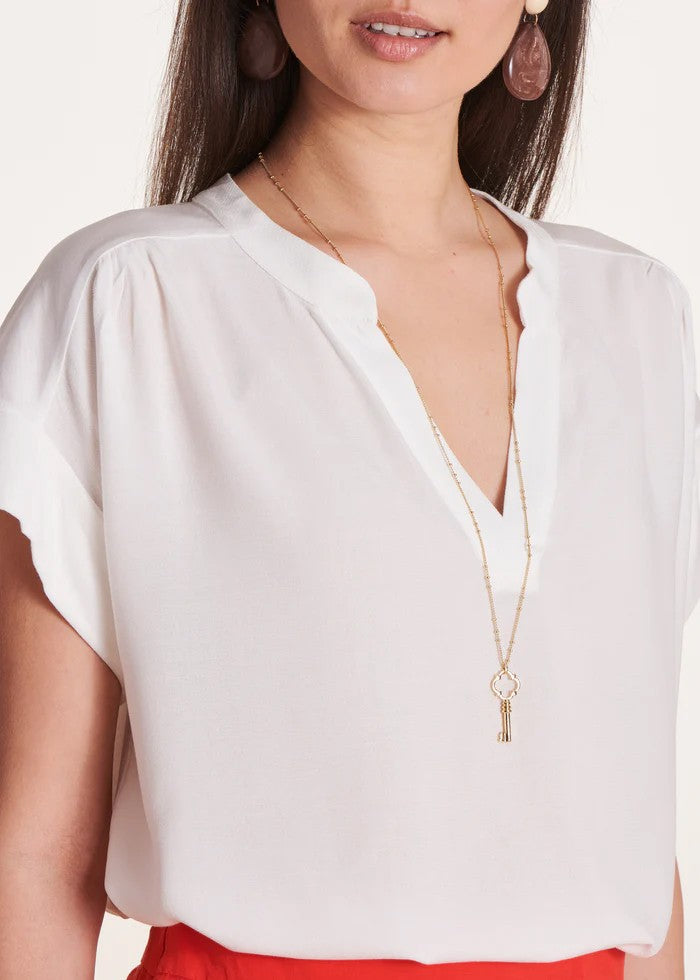 LA FEE MARABOUTEE maglia donna bimateriale VRIANI