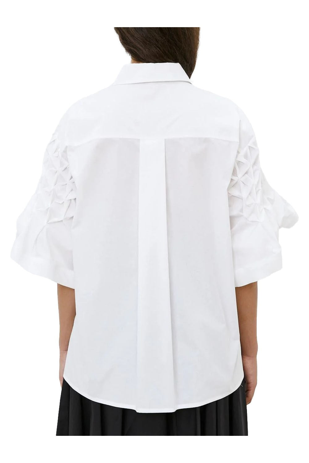 MEIMEIJ camicia donna a campana M5PA44 100% cotone MADE IN ITALY