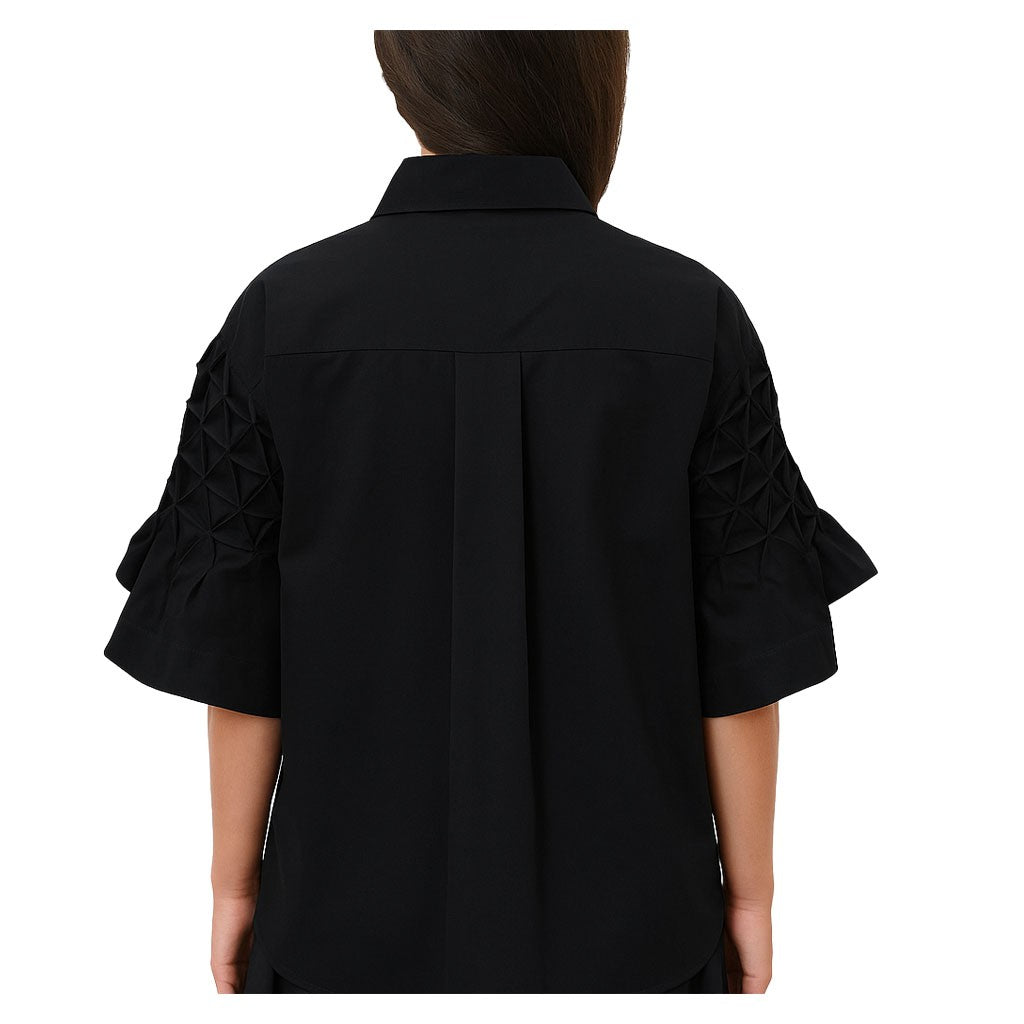 MEIMEIJ camicia donna a campana M5PA44 100% cotone MADE IN ITALY