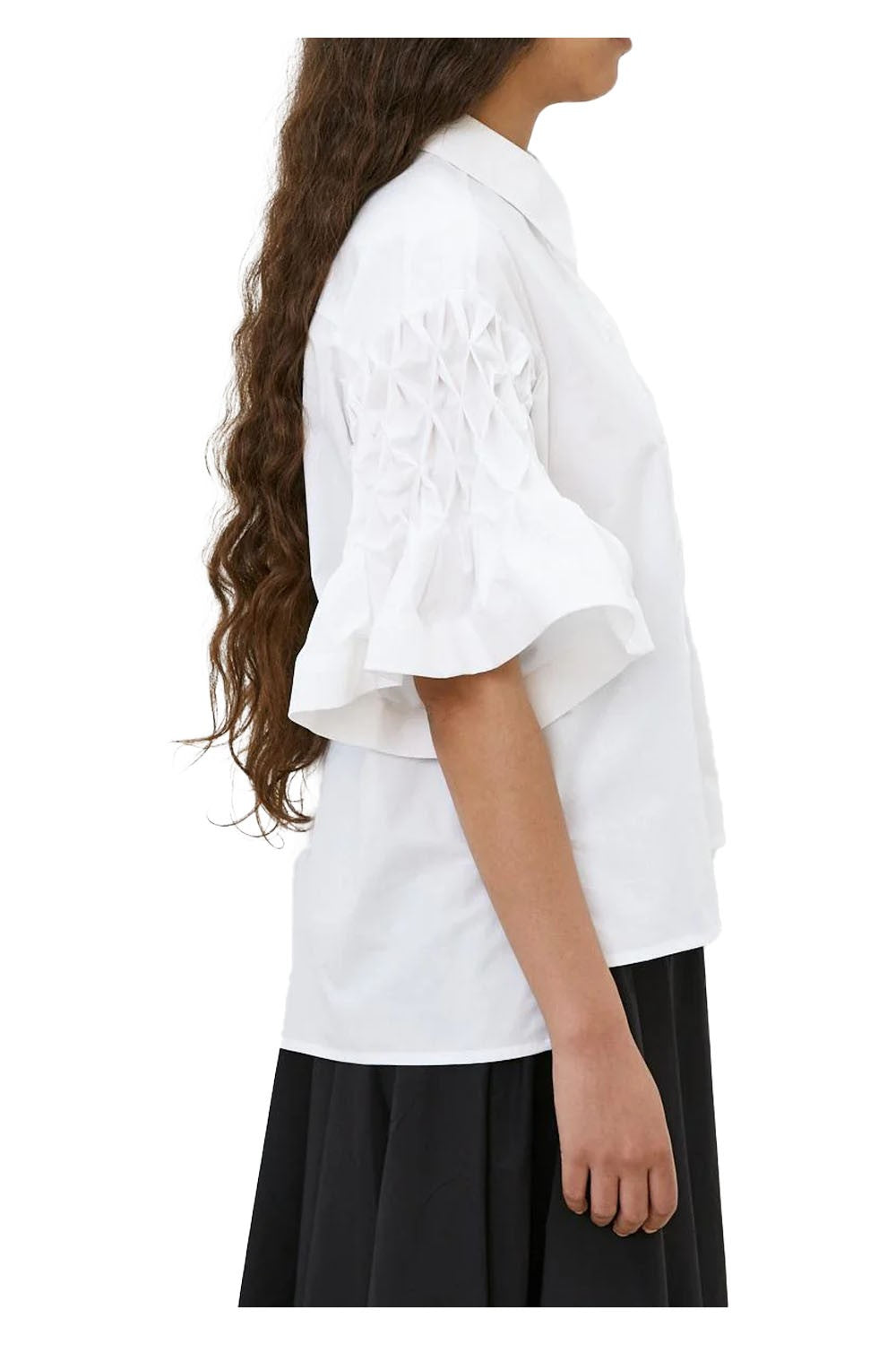 MEIMEIJ camicia donna a campana M5PA44 100% cotone MADE IN ITALY