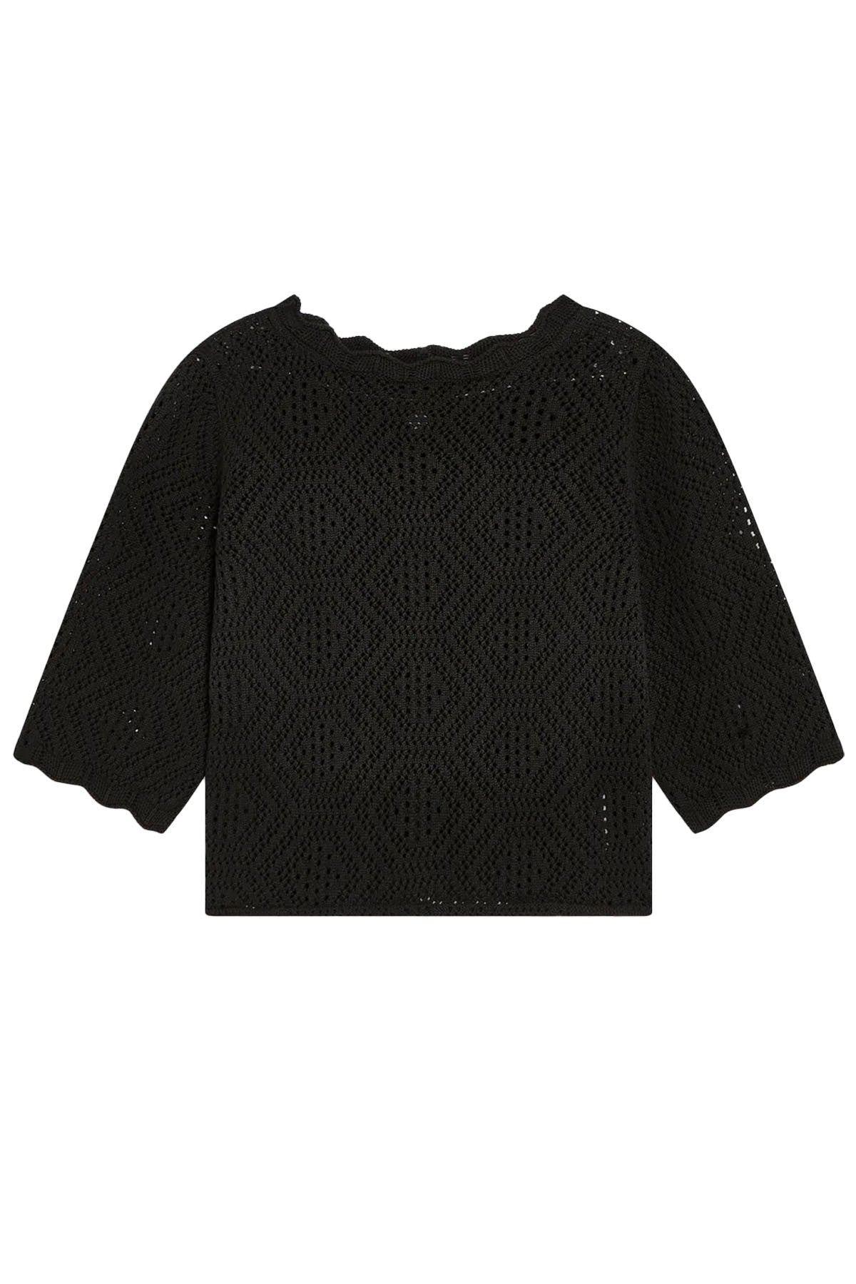 LIVIANA CONTI maglia donna a scatola cotone F5SB48 MADE IN ITALY