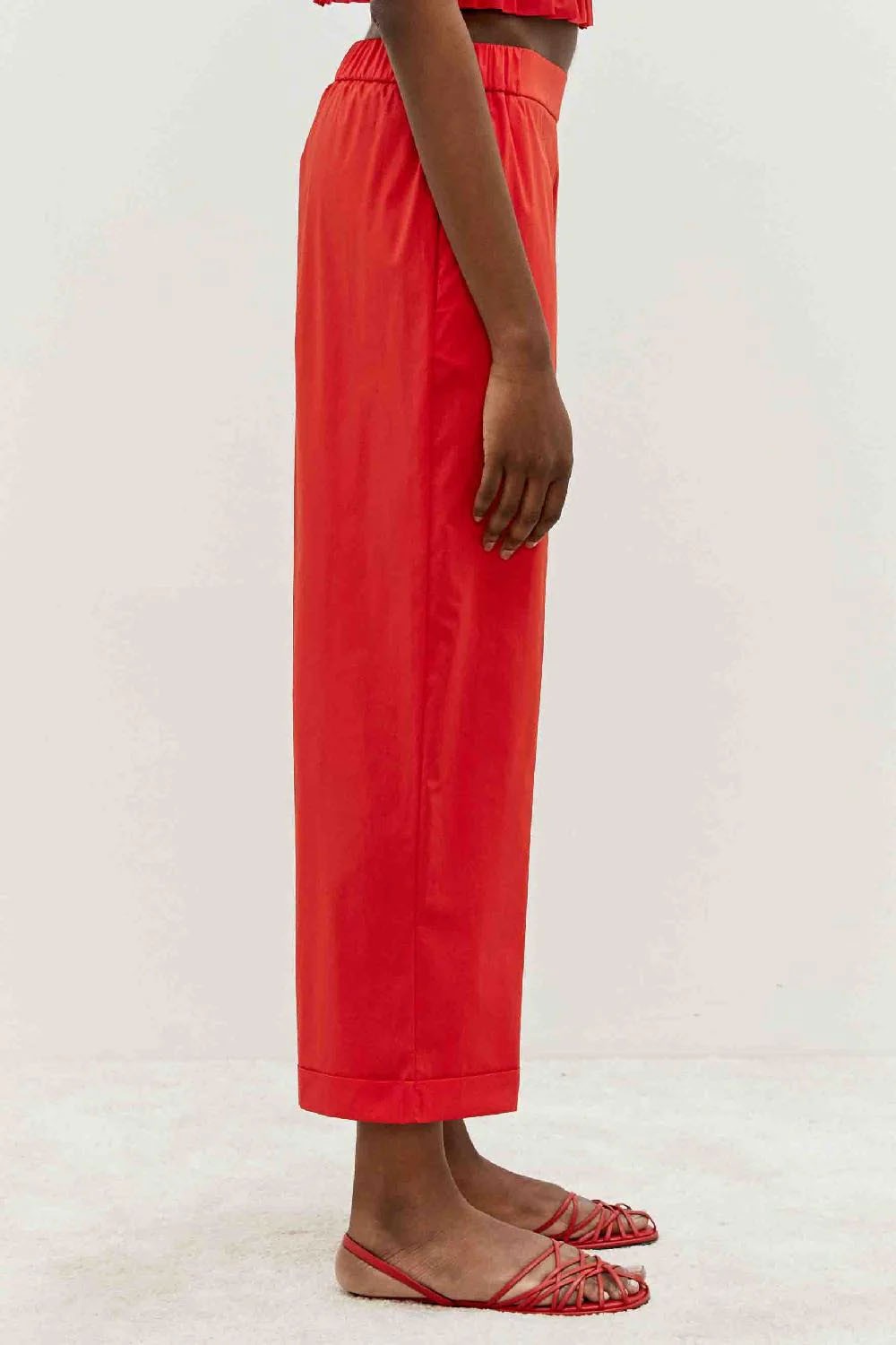 MEIMEIJ pantalone donna cotone leggero M5EB16 MADE IN ITALY