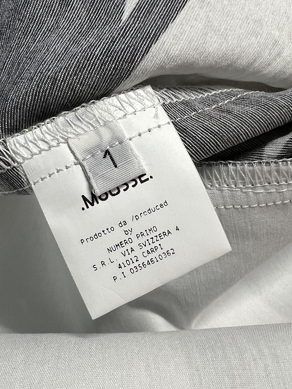 MOUSSE blusa donna fantasia floreale SM5-102L MADE IN ITALY