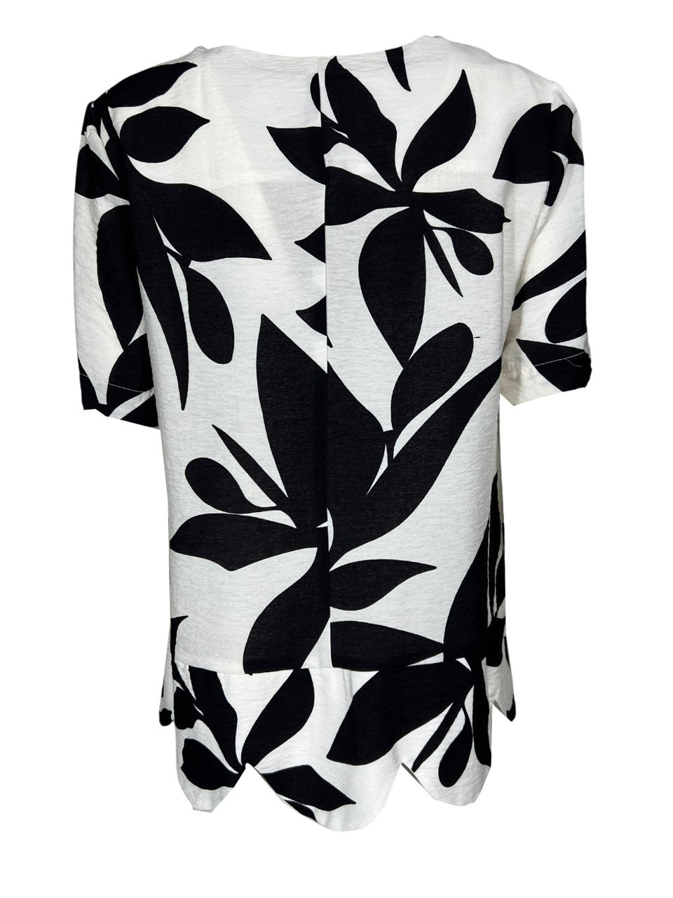 MOUSSE blusa donna fantasia floreale SM5-102L MADE IN ITALY