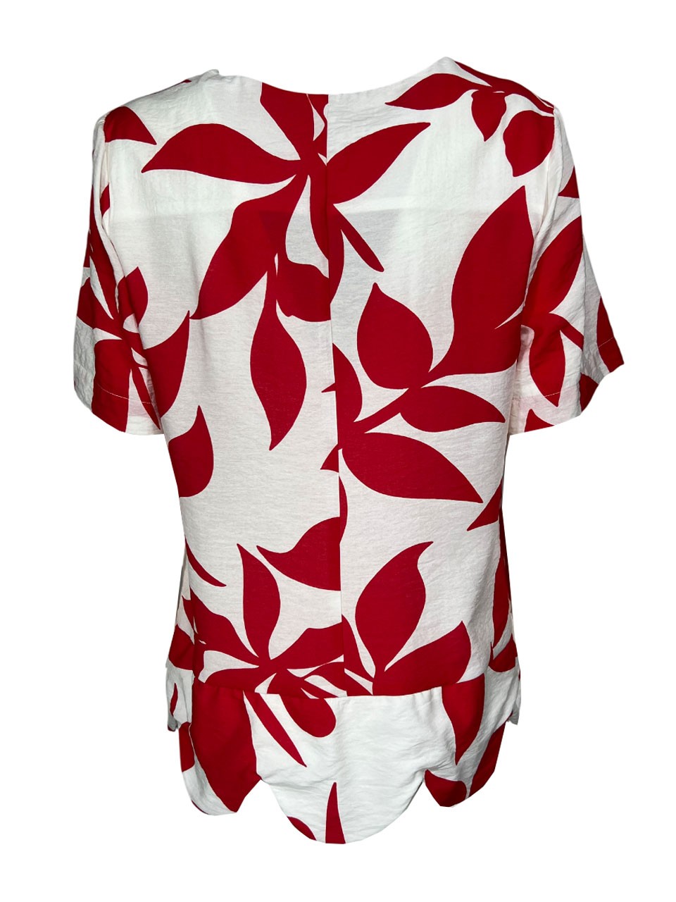 MOUSSE blusa donna fantasia floreale SM5-102L MADE IN ITALY