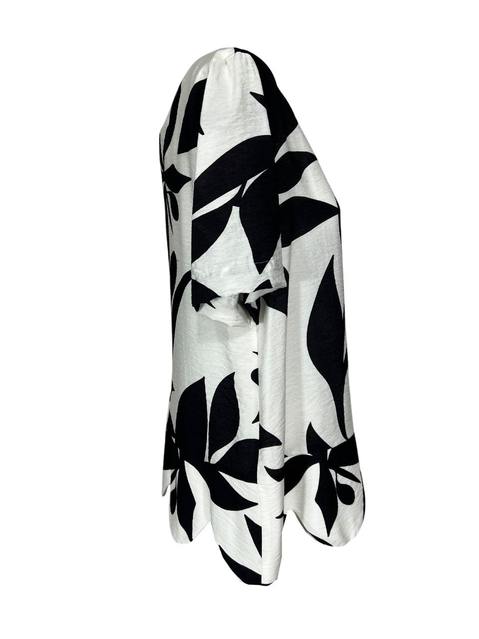 MOUSSE blusa donna fantasia floreale SM5-102L MADE IN ITALY