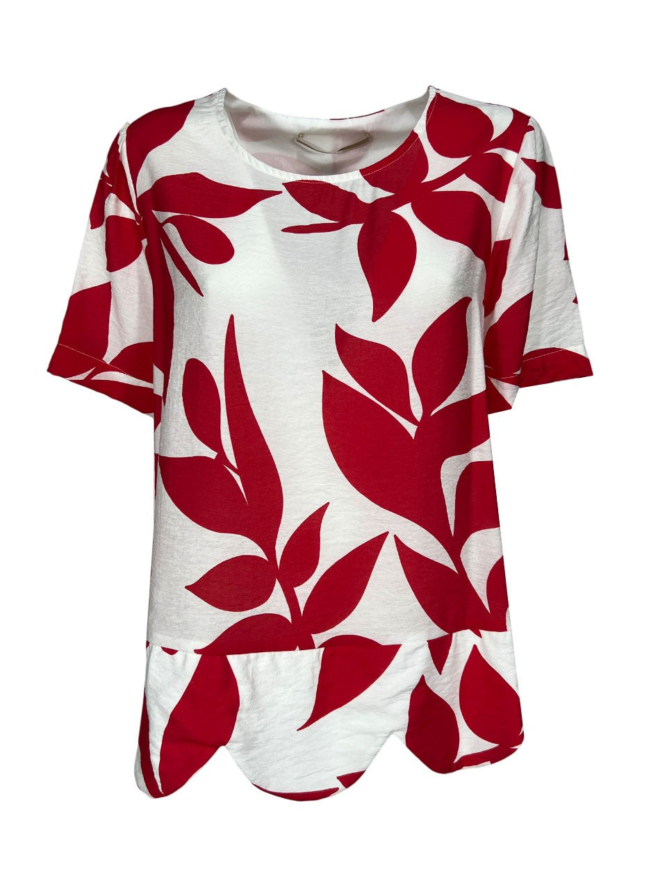 MOUSSE blusa donna fantasia floreale SM5-102L MADE IN ITALY