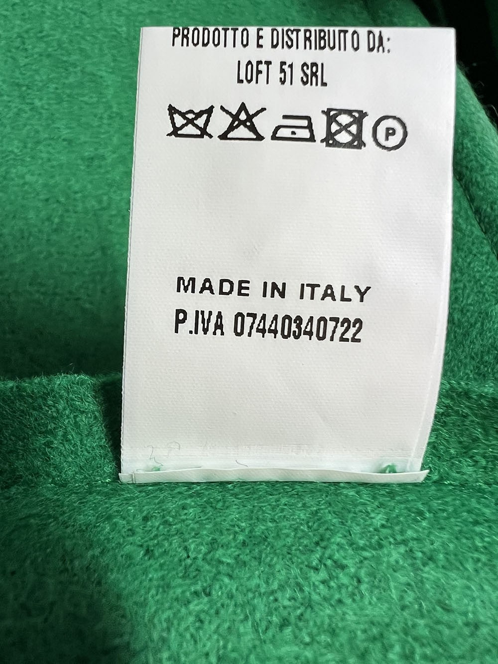 GUTTHA MILANO giaccone donna sfoderato doppiopetto verde smeraldo GUT24068 MADE IN ITALY