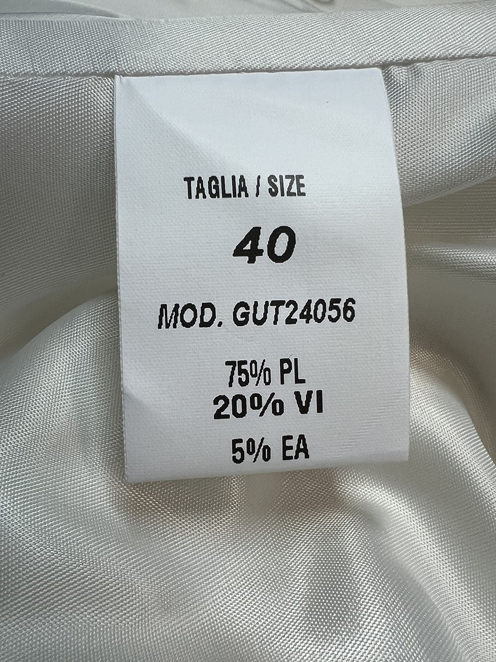 GUTTHA MILANO giaccone donna doppiopetto over  GUT24056 MADE IN ITALY