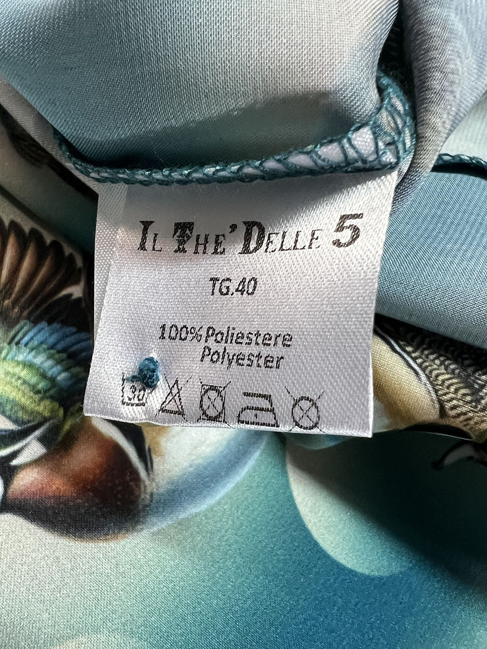 IL THE DELLE 5 camicia donna petrolio/panna SPOON DUCKS MADE IN ITALY