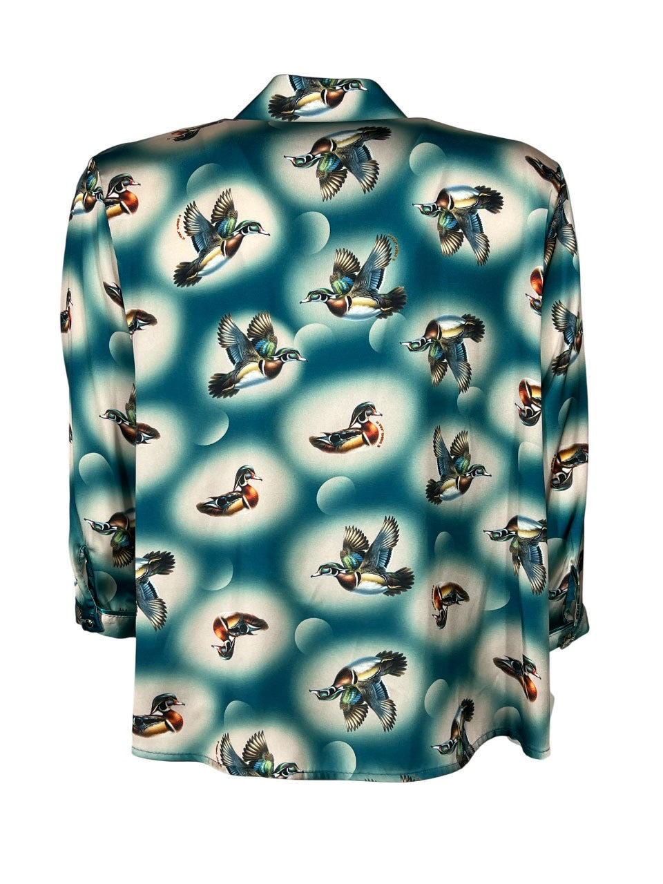 IL THE DELLE 5 camicia donna petrolio/panna SPOON DUCKS MADE IN ITALY