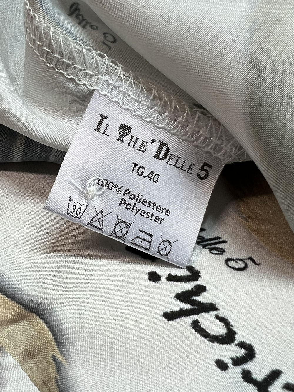 IL THE DELLE 5 camicia donna bianco/beige/rosso SPOON FUNKY GALLO MADE IN ITALY