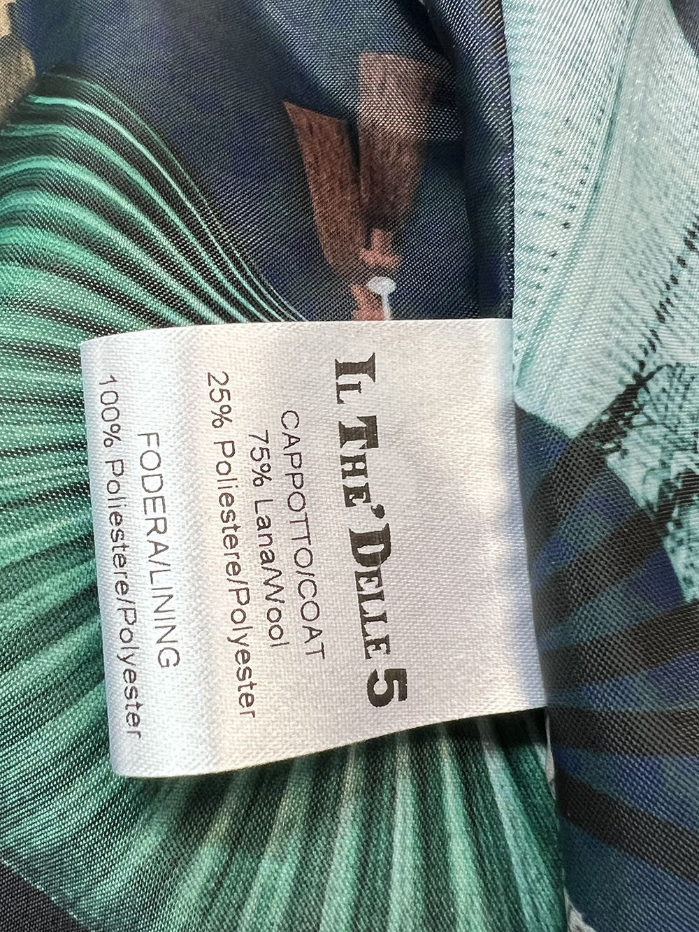 IL THE DELLE 5 giaccone donna doppiopetto JANEIRO 84 MADE IN ITALY