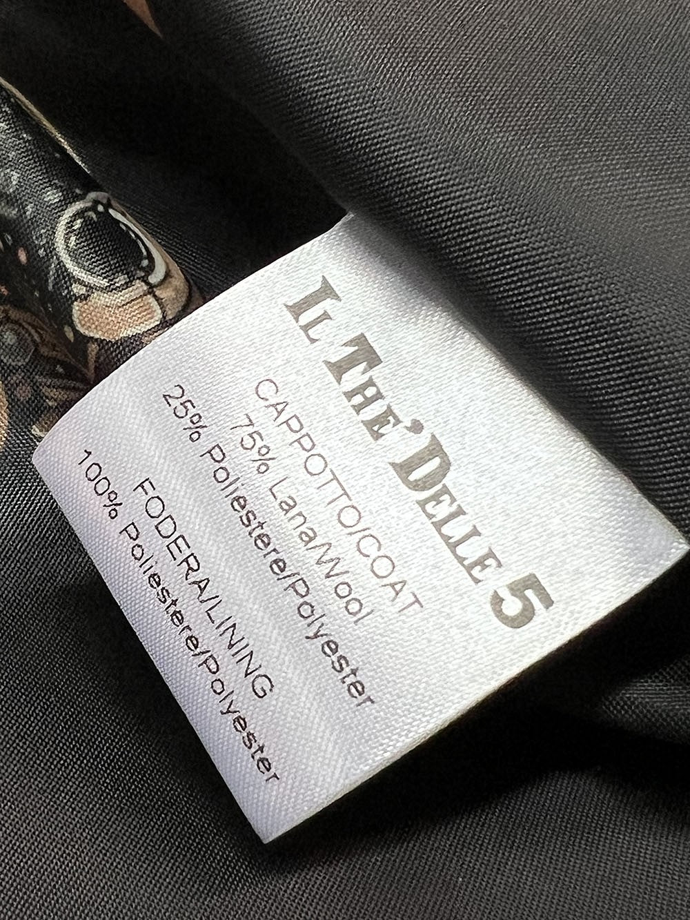 IL THE DELLE 5 giaccone donna doppiopetto JANEIRO 84 MADE IN ITALY