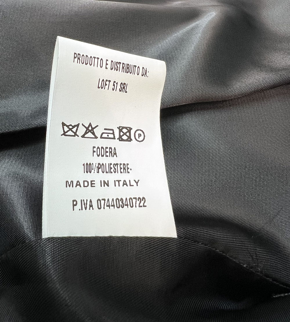 GUTTHA MILANO cappotto donna doppiopetto over GUT24039 MADE IN ITALY