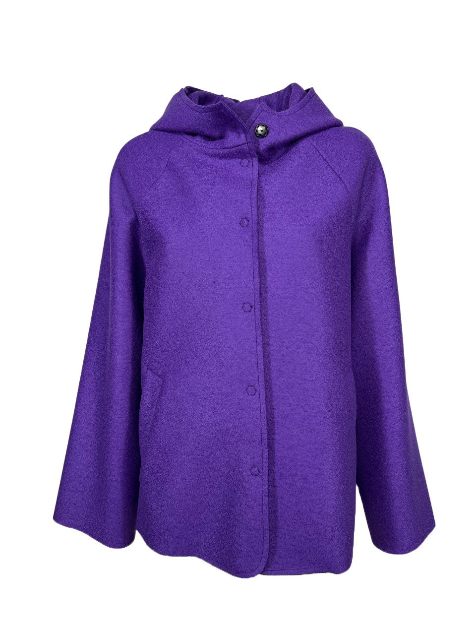 GUTTHA MILANO giaccone donna sfoderato GUT24085 100% lana MADE IN ITALY