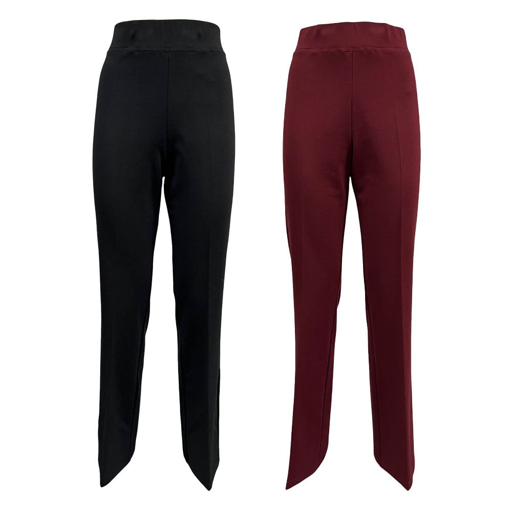 MEIMEIJ pantalone donna punto milano M4IA03 M4IA36 MADE IN ITALY