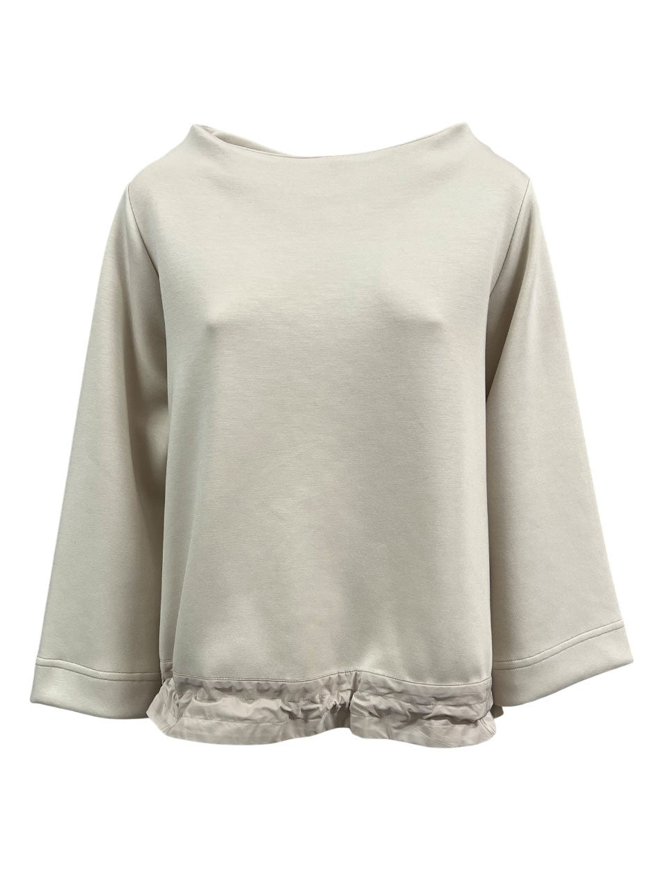 MEIMEIJ blusa donna tessuto scuba mastice M4IBB5 MADE IN ITALY