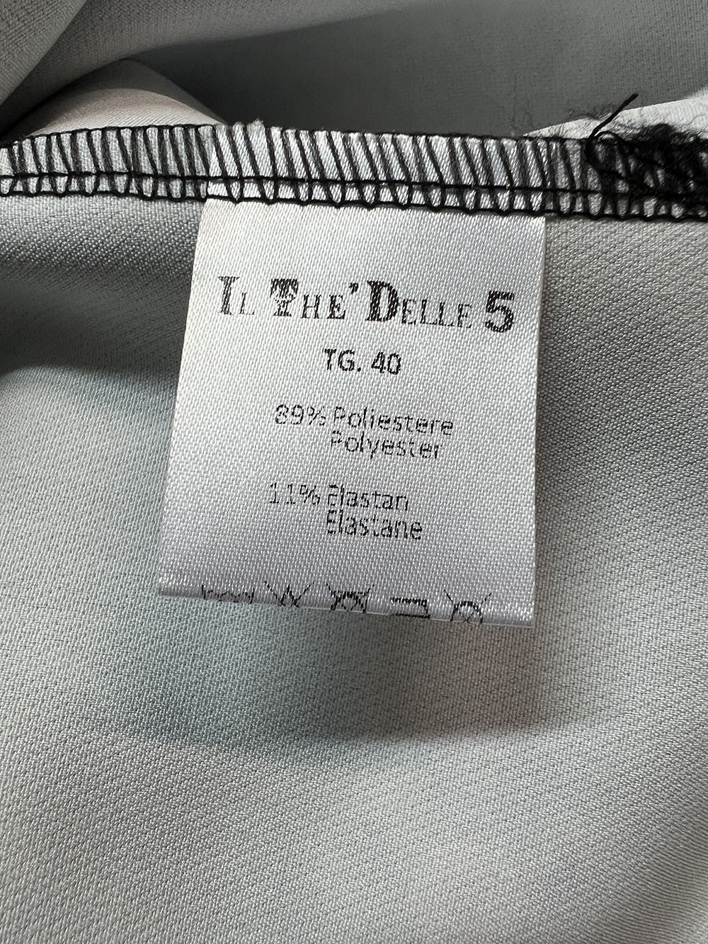 IL THE DELLE 5 pantalone donna salmone/bluette/arancio ALAN 48ST FISH MADE IN ITALY