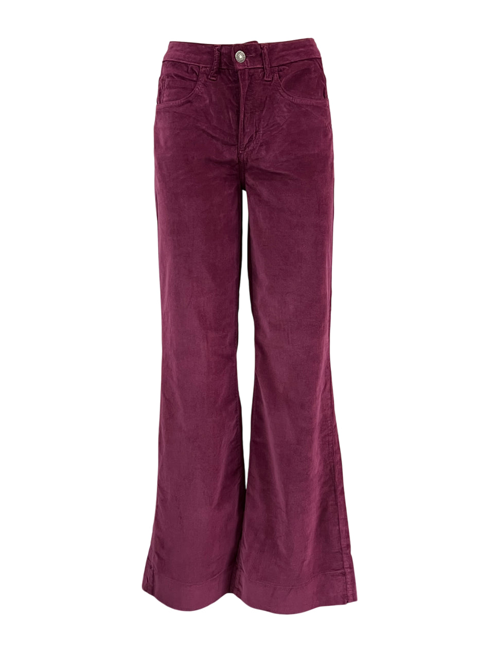 J-CUBE pantalone donna modello jeans velluto liscio 302 KAOTICA MADE IN ITALY