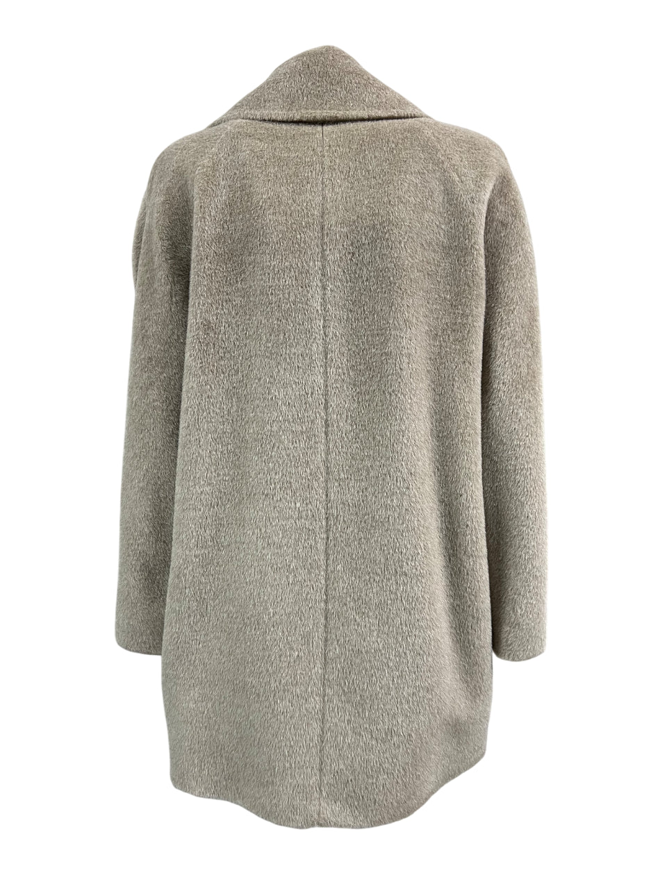 NORMEET Giaccone Donna Doppiopetto Cachat 400-ALPACA – 70% Alpaca 30% Lana – Made in Italy