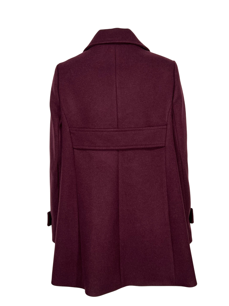 IL THE DELLE 5 Giaccone Donna Doppiopetto JADEN 77 Bordeaux o Blu – Fodera Fantasia – Made in Italy