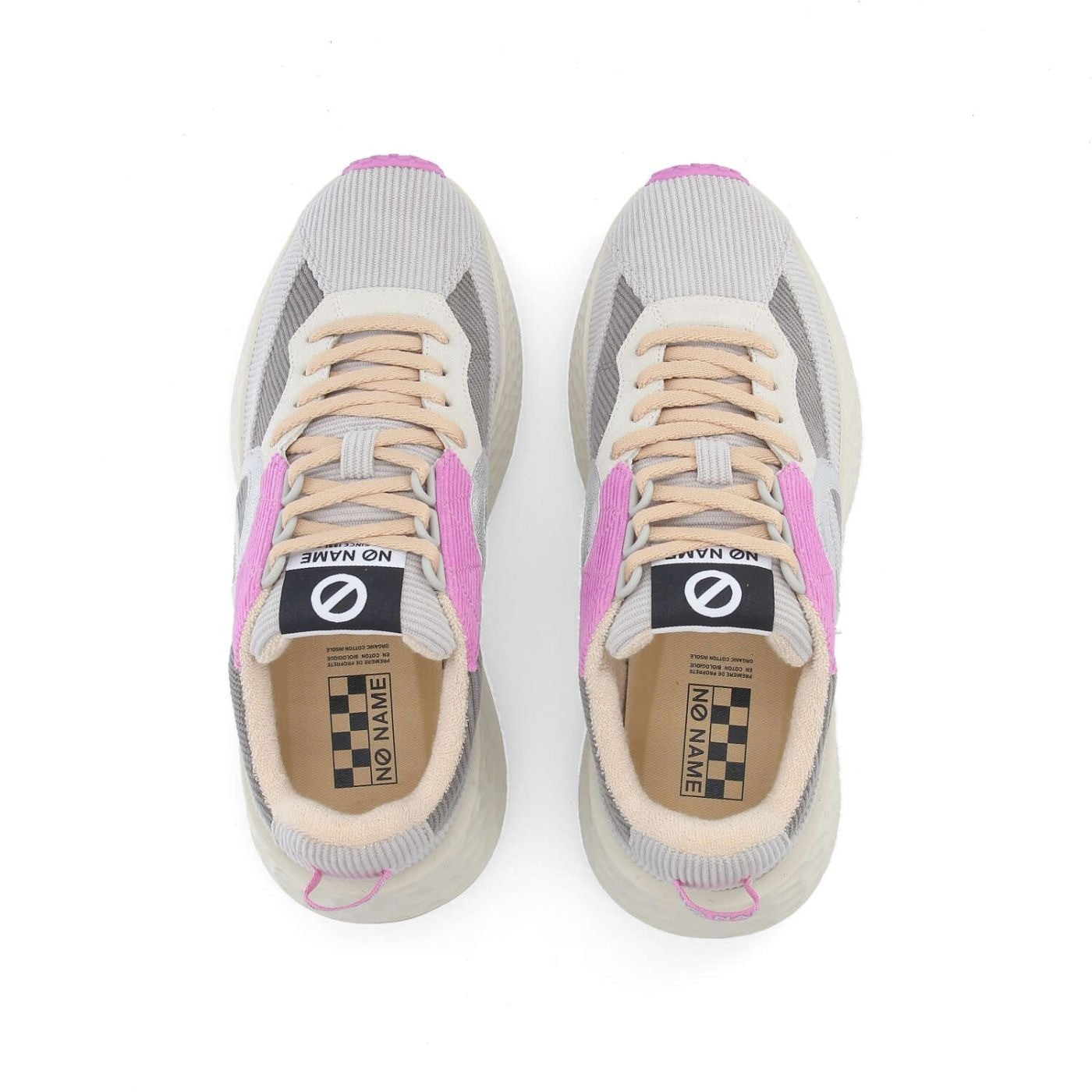 NØ Name scarpe donna joggers CARTER RUNNER W DADDY GRIGIO/ROSA