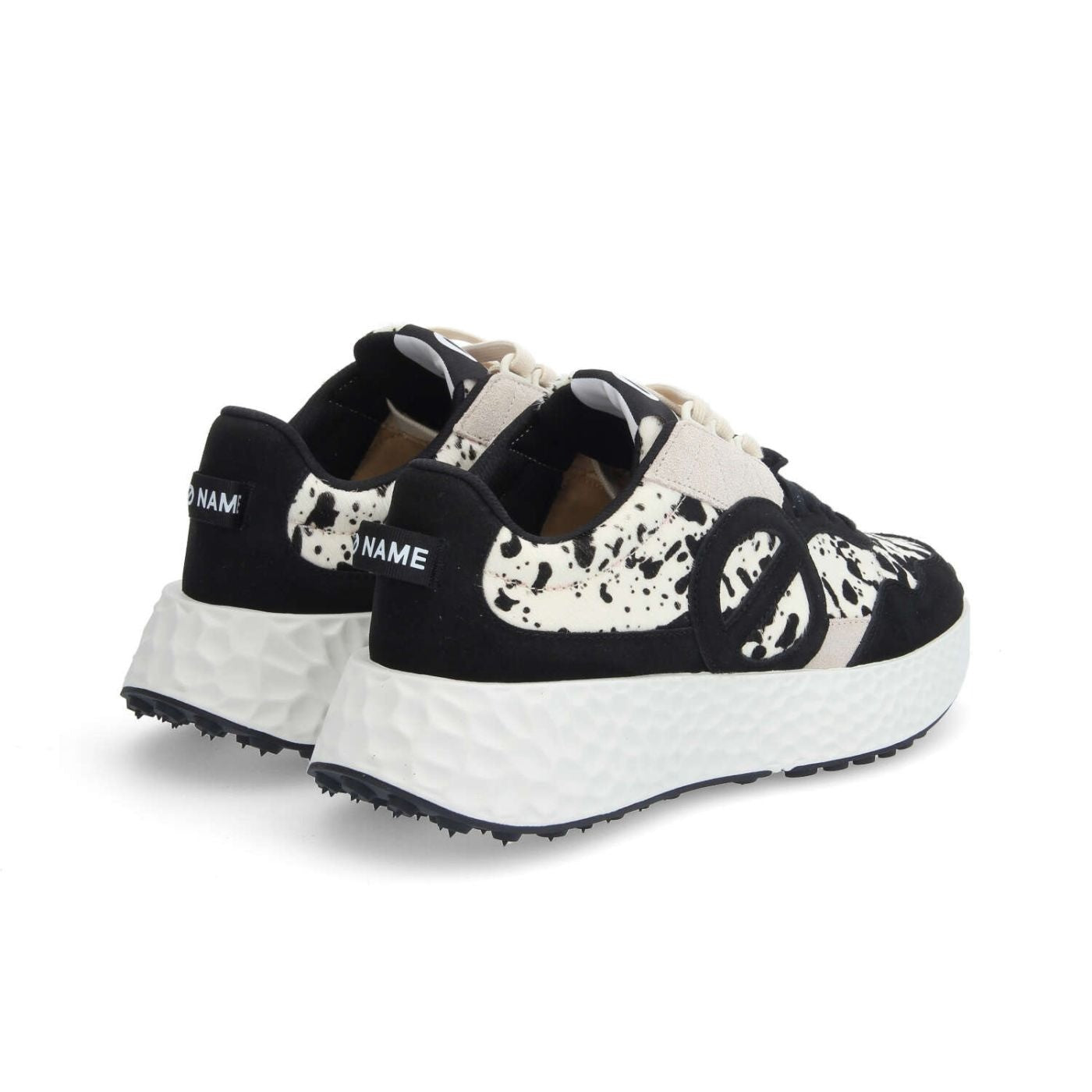 NØ Name scarpe donna joggers CARTER JOGGER W NERO/BIANCO