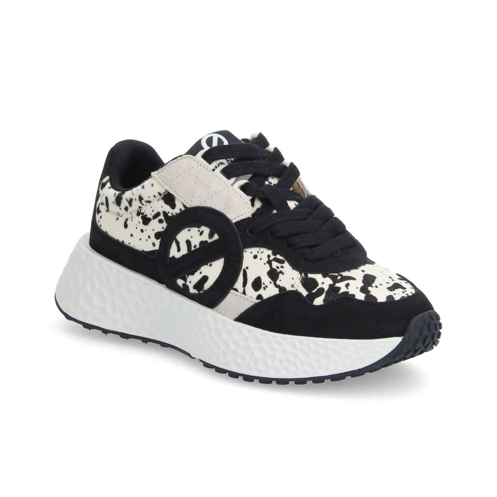 NØ Name scarpe donna joggers CARTER JOGGER W NERO/BIANCO