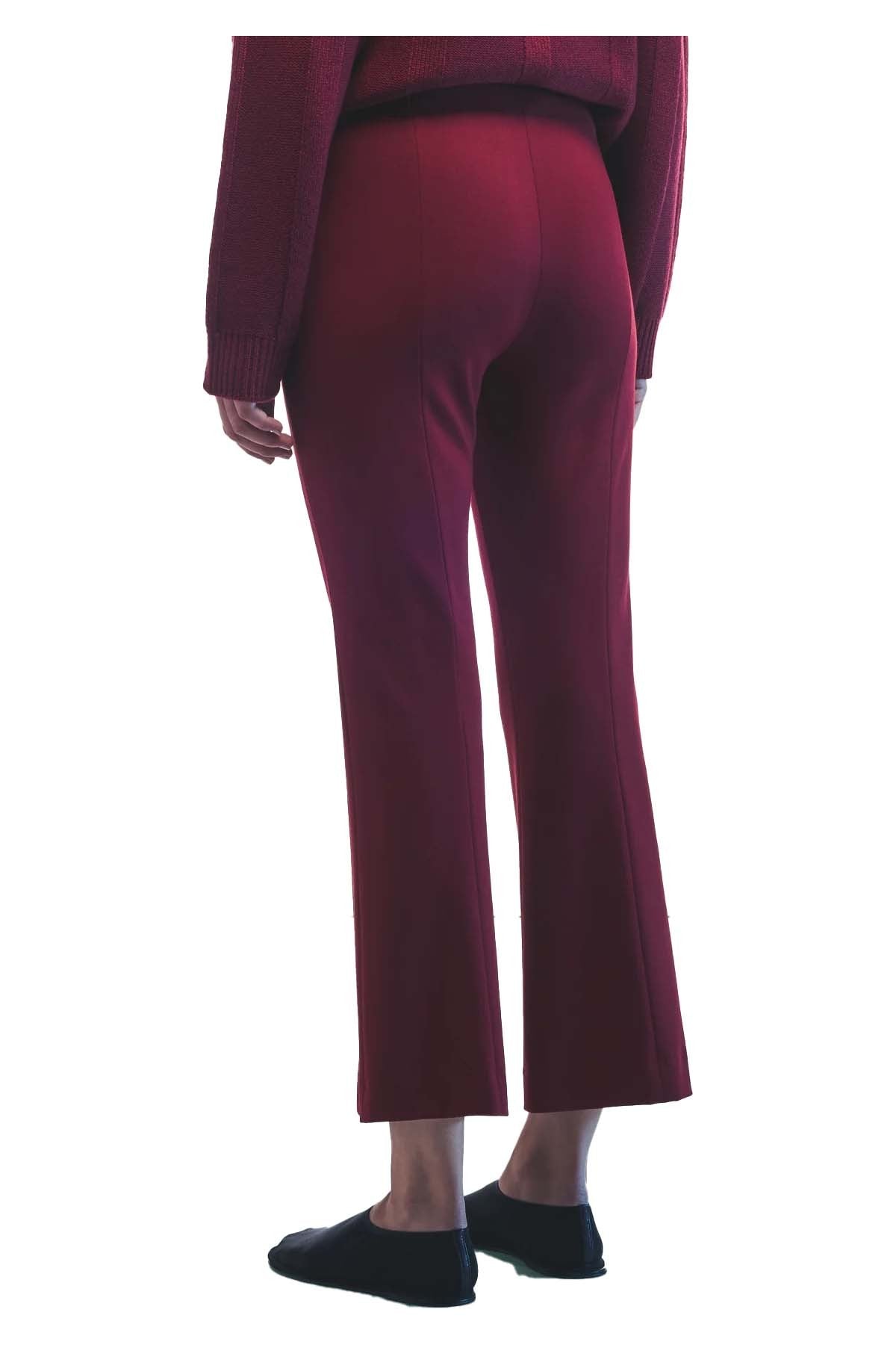 LIVIANA CONTI pantalone donna punto milano trombetta CNTI84/2 MADE IN ITALY